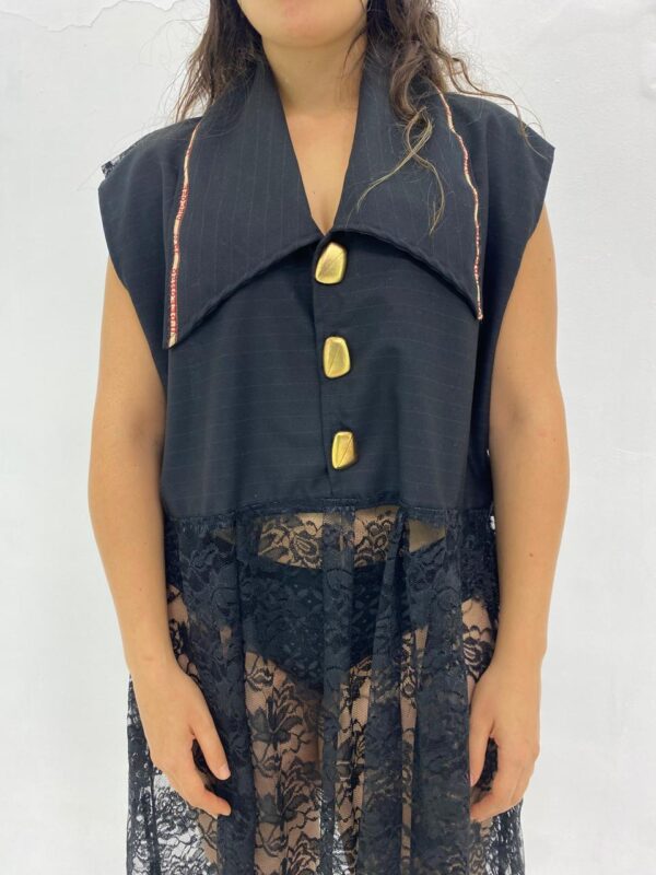 Vestido de encaje ´Manto de Lilith´ - Imagen 2